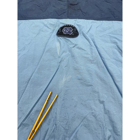 VTG Nike Carolina UNCTar Heels Track Jacket Windbreaker Blue Men L 90s Y2K Retro - Picture 14 of 16